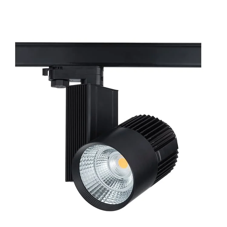 Iluminação em trilho dimerizável DALI