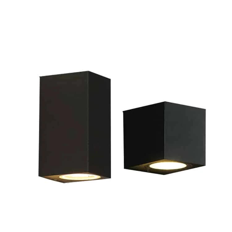 Arandelas LED externas GU10/COB de 5W e 10W