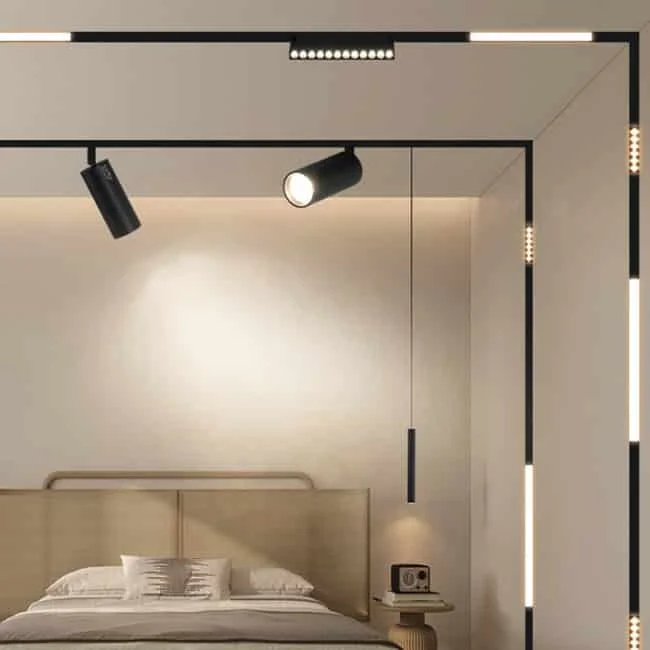Trilho magnético LED: do traçado à lista completa de materiais