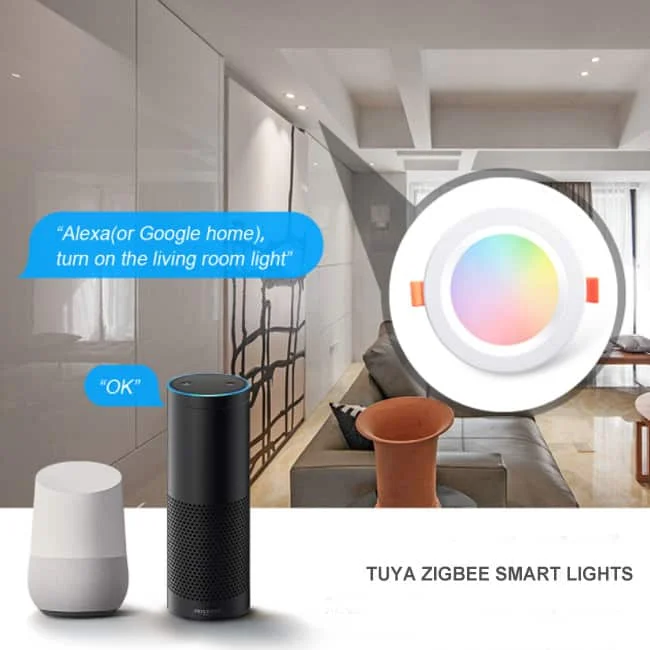 Iluminação inteligente Zigbee