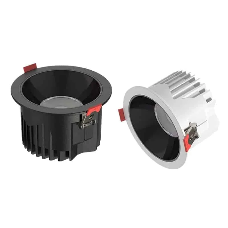 Downlights DL-S de 30–50 W para projetos comerciais
