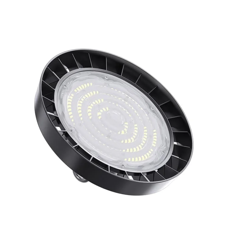 Luminárias UFO com dimerização 0–10 V ou DALI
