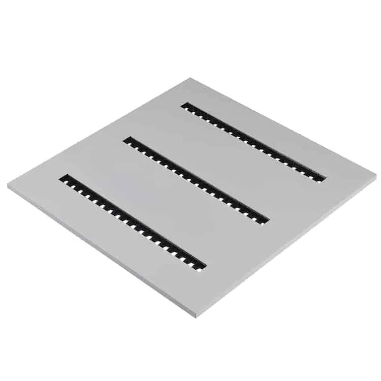 Painel LED com aletas