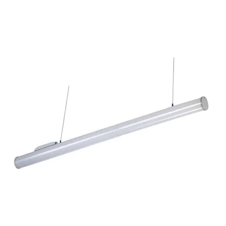 Luminária linear pendente