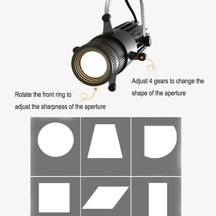 Spot LED de trilho com recorte de facho para museus