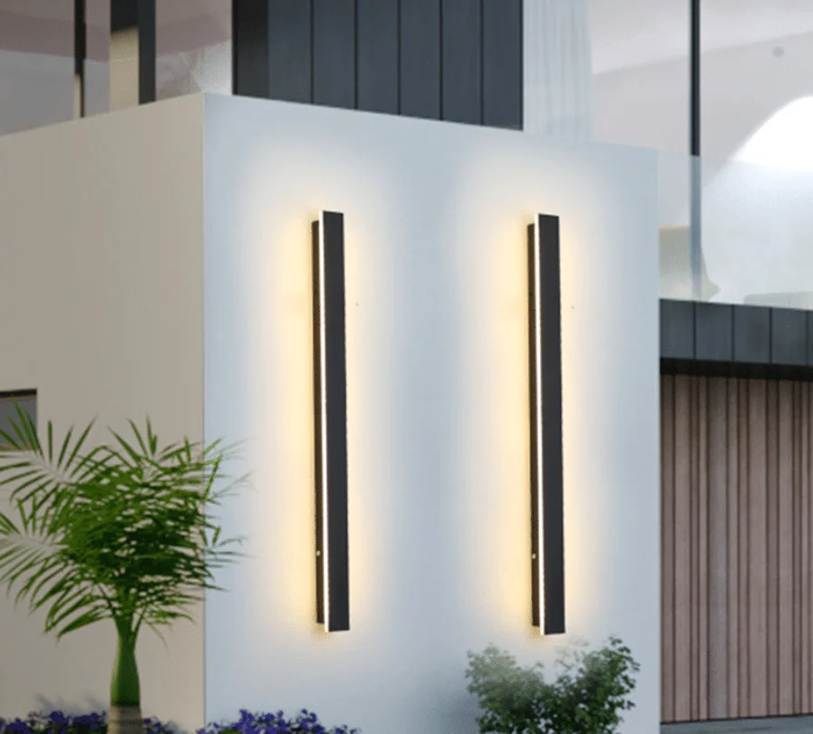 Luminária de parede para área externa