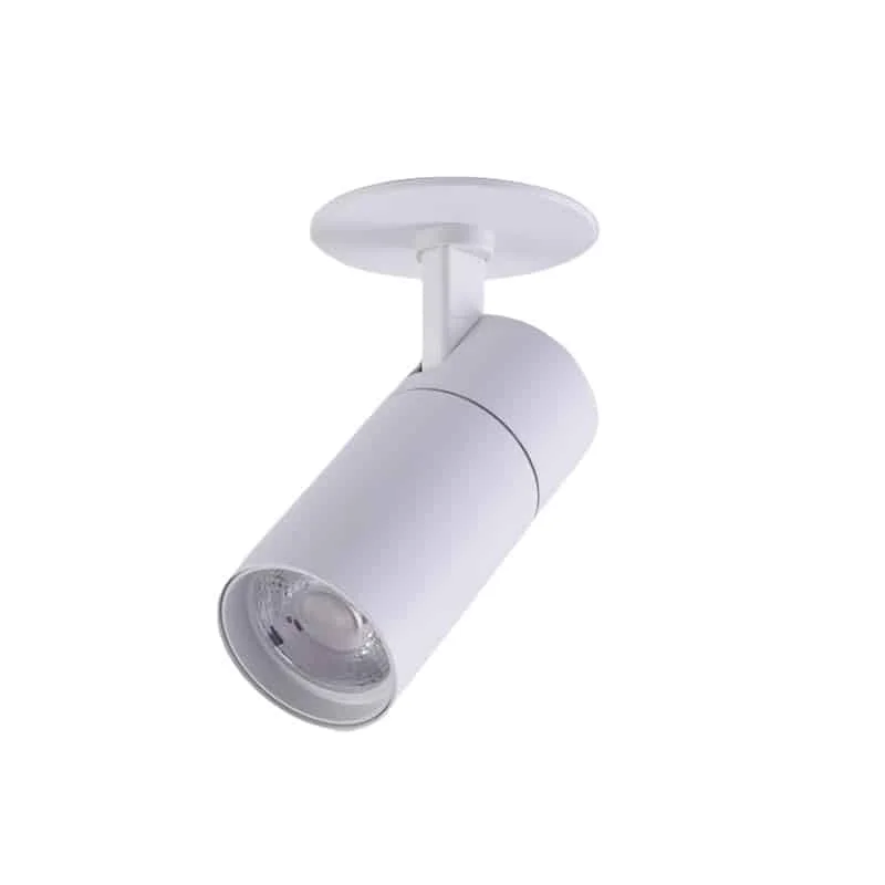 Spot de embutir de 7W a 35W | Inclinação de 90° e rotação de 350°