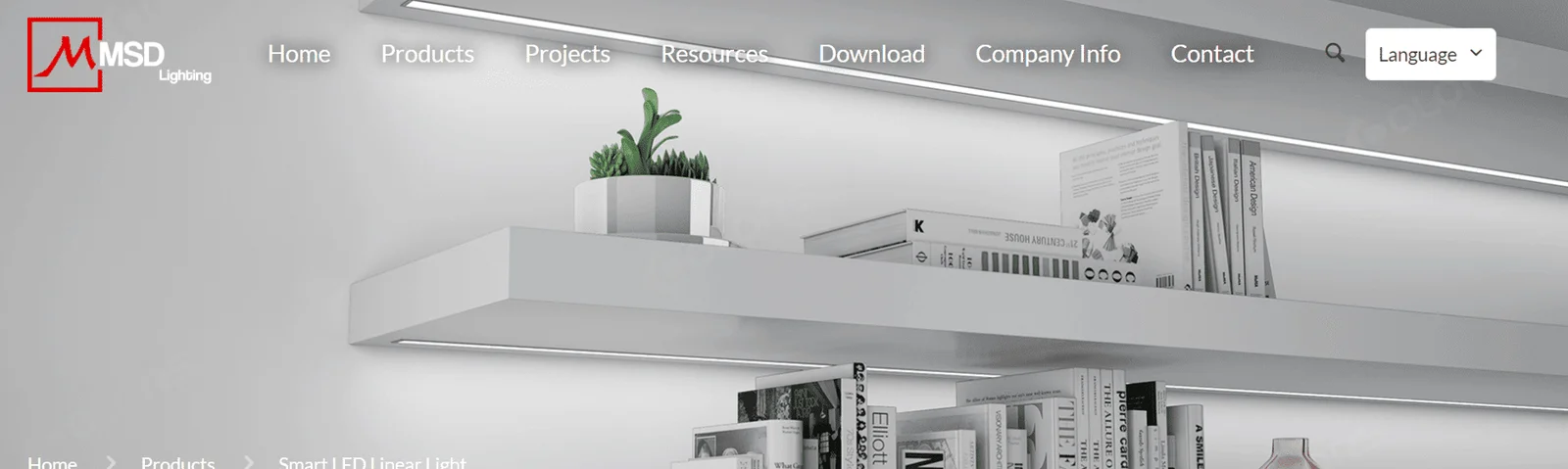 Fabricante de luminárias lineares com controle