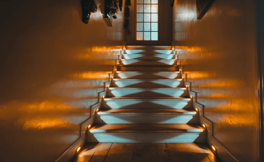Iluminação de escadas