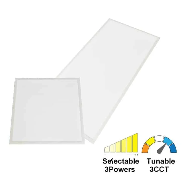 Painel LED com seleção independente de potência e cor