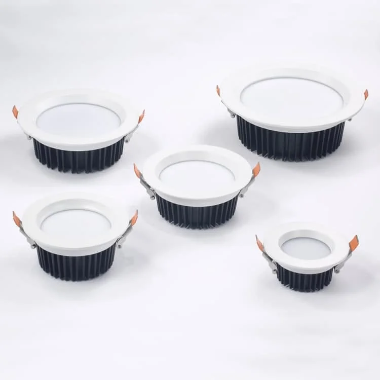 Downlights para banheiro resistentes à água