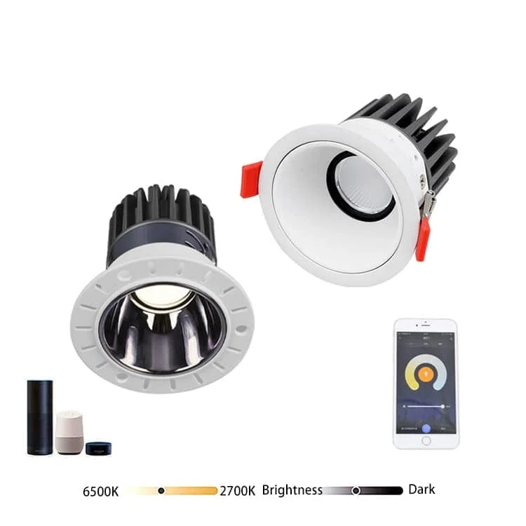 Spots orientáveis DL-ZS com controle Zigbee 3.0