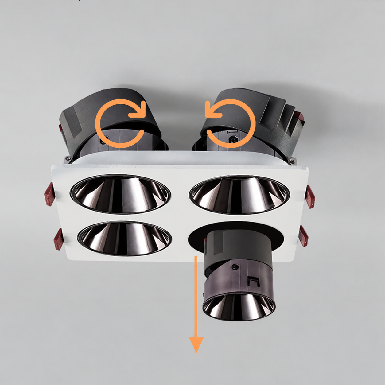 HOYUWO LED — Ajustável 25° · Removível