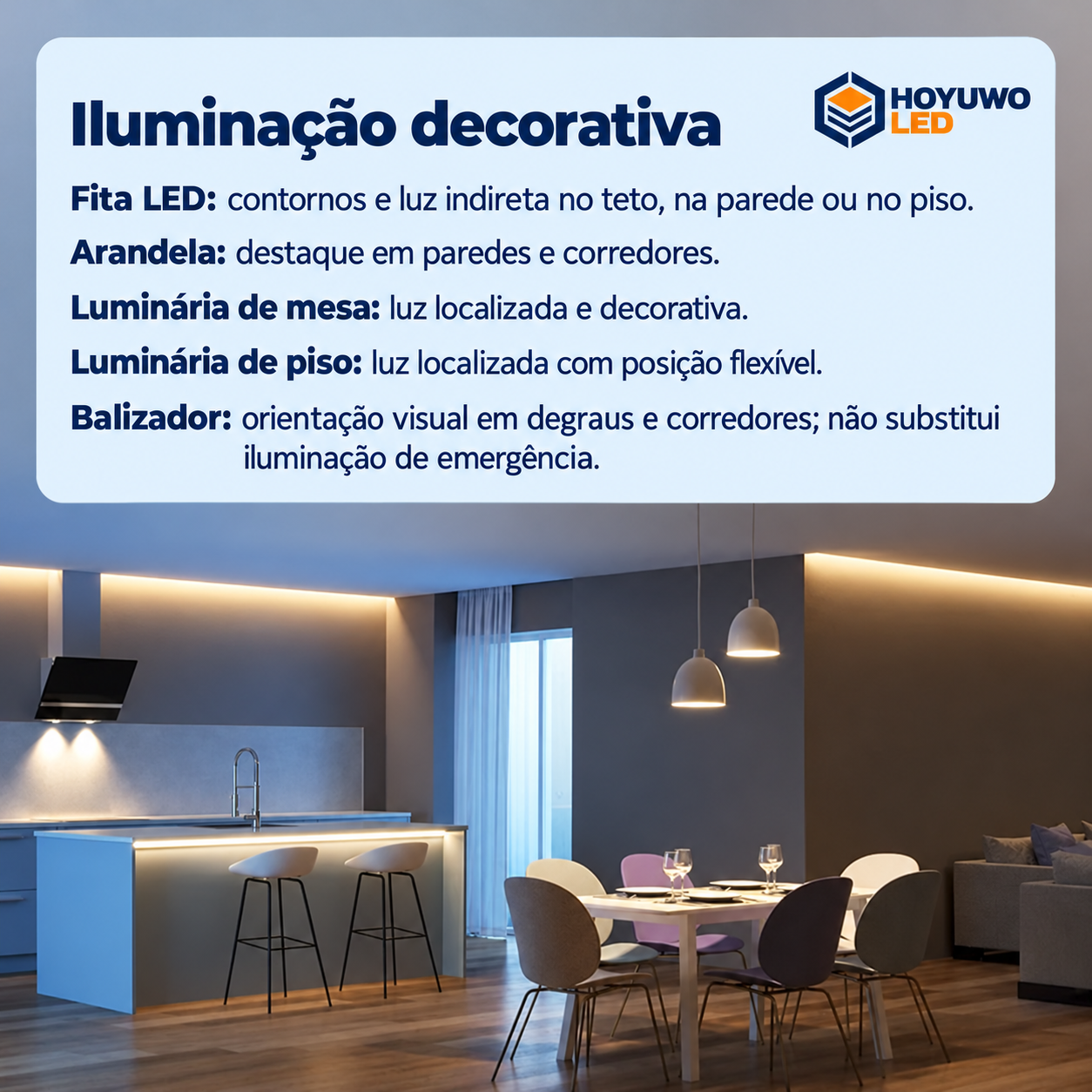 Iluminação decorativa