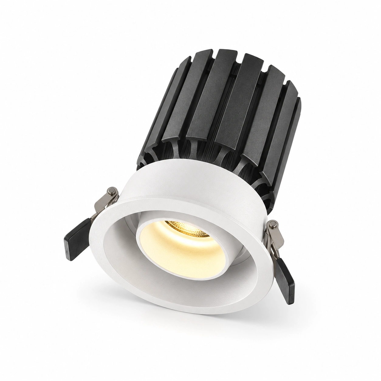 Spots compactos direcionáveis para recortes de 75mm e 95mm